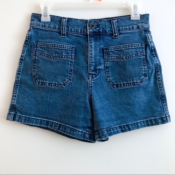 Madewell Pants - MADEWELL DENIM HIGH WAISTED SHORTS